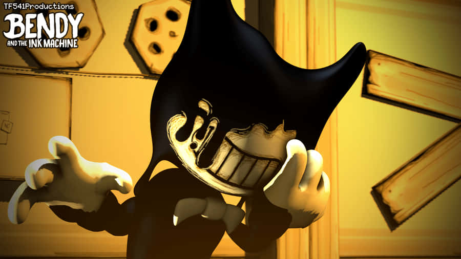 Battle Your Way Through The Depths Of Bendy And The Ink Machine Wallpaper