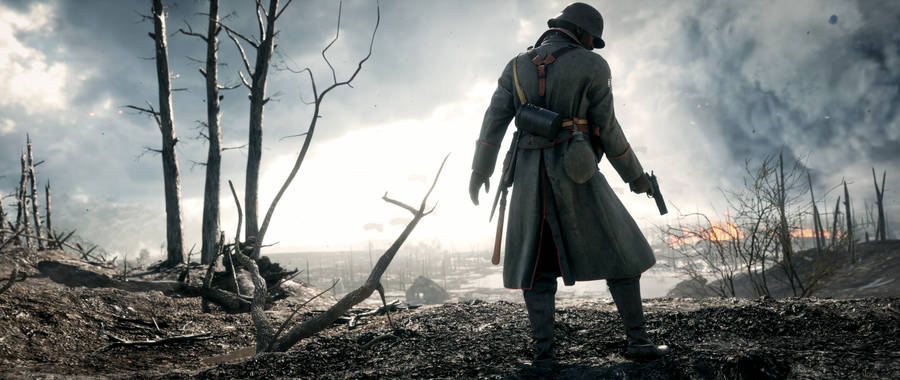 Battlefield 1 Narrator At Passchendaele Wallpaper