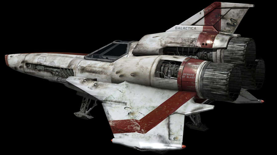 Battlestar Galactica Advanced Viper Wallpaper