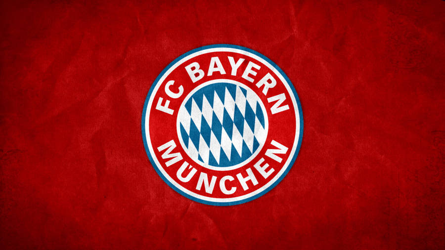 Bayern Munich Red Paper Logo Wallpaper
