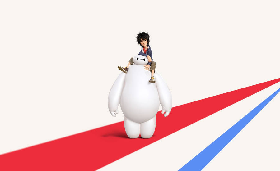 Baymax Hiro Buddies Wallpaper