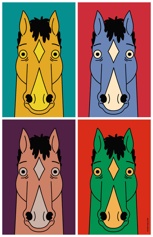 Be Bold, Be Brave, Be Bojack Wallpaper