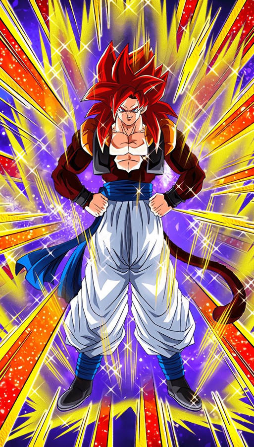 Beaming Ssj4 Gogeta Wallpaper