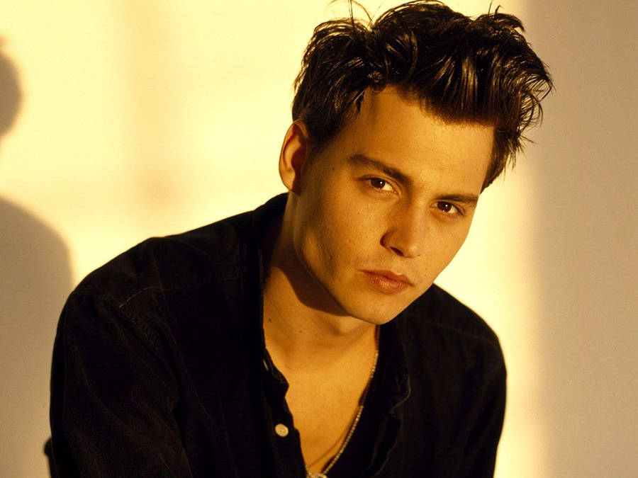 Beardless Johnny Depp Wallpaper