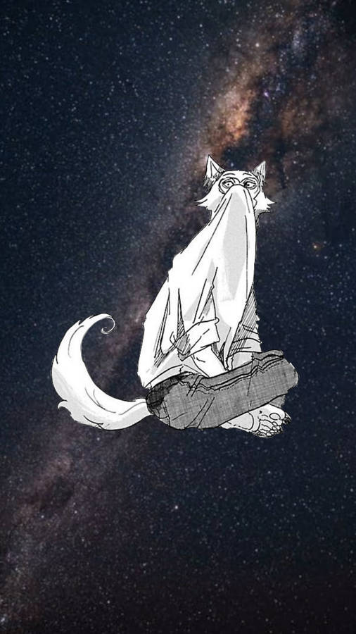 Beastars Legosi Galaxy Wallpaper