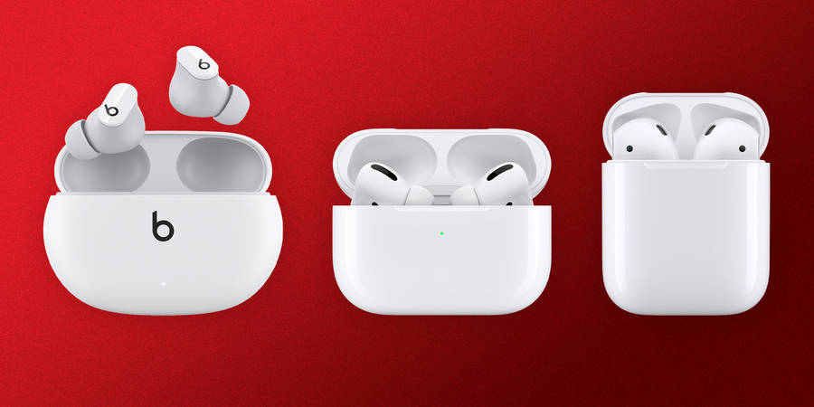 Beat Buds X Apple Airpods Wallpaper