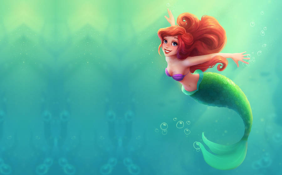 Beautiful Ariel Fanart Wallpaper