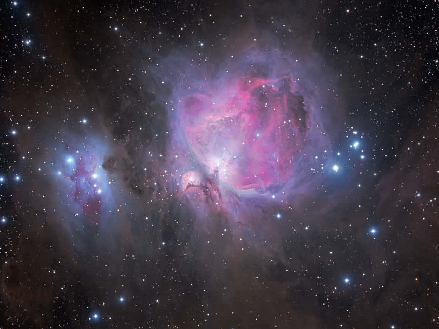 Beautiful Black And Purple Galaxy Wallpaper