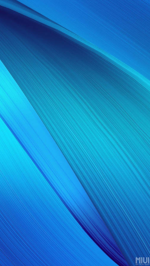 Beautiful Blue Streaks For Miui Wallpaper