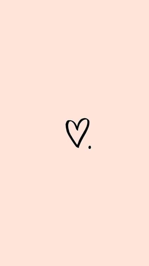 'beautiful Simple Pink Floral Design' Wallpaper