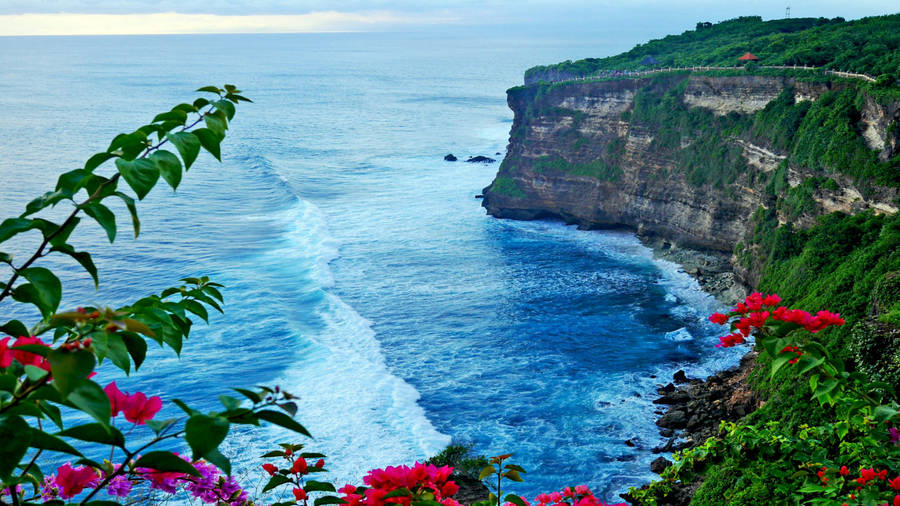 Beautiful Uluwatu Beach Bali Indonesia Wallpaper