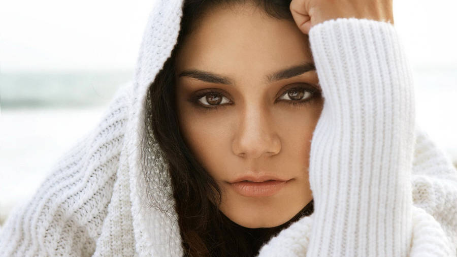 Beautiful Vanessa Hudgens Portrait Wallpaper