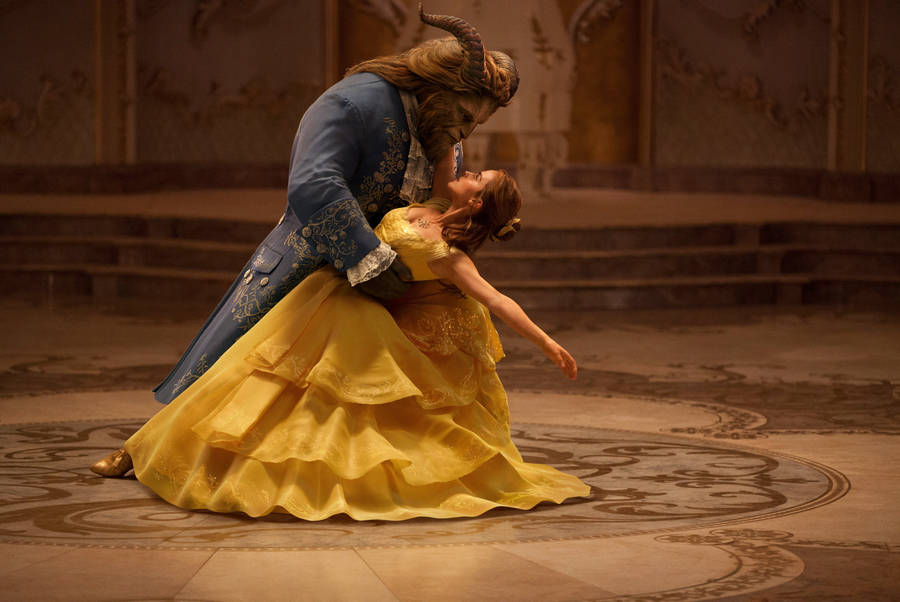 Beauty And The Beast Dance Wallpaper