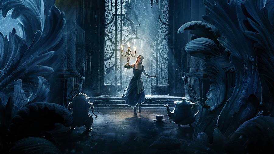 Beauty And The Beast Dark Castle Wallpaper