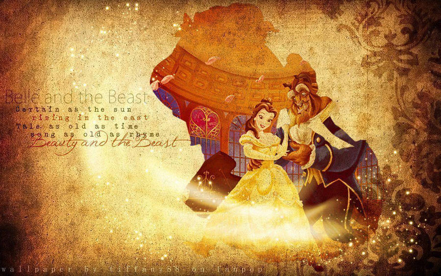 Beauty And The Beast Quotes Wallpaper