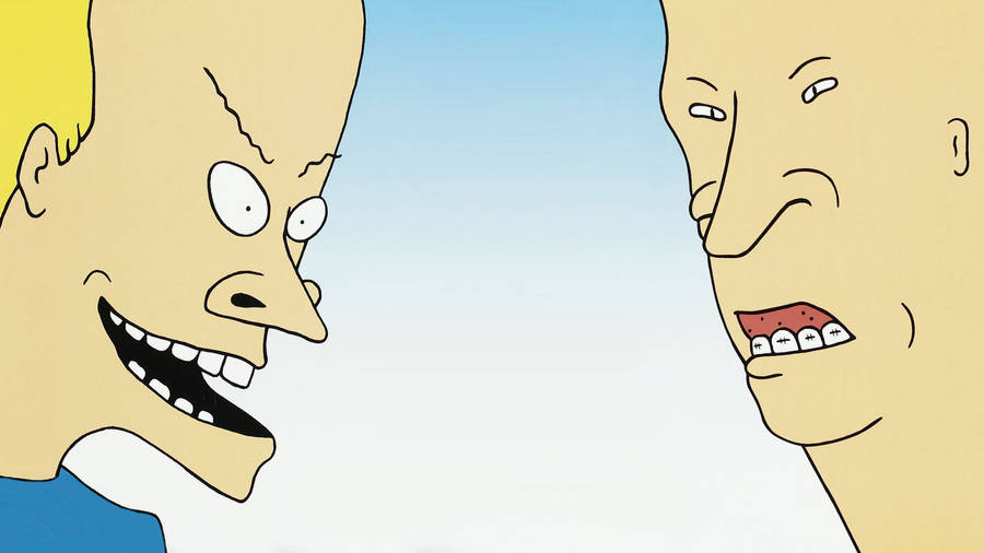 Beavis And Butt Head Close-up Portrait Wallpaper