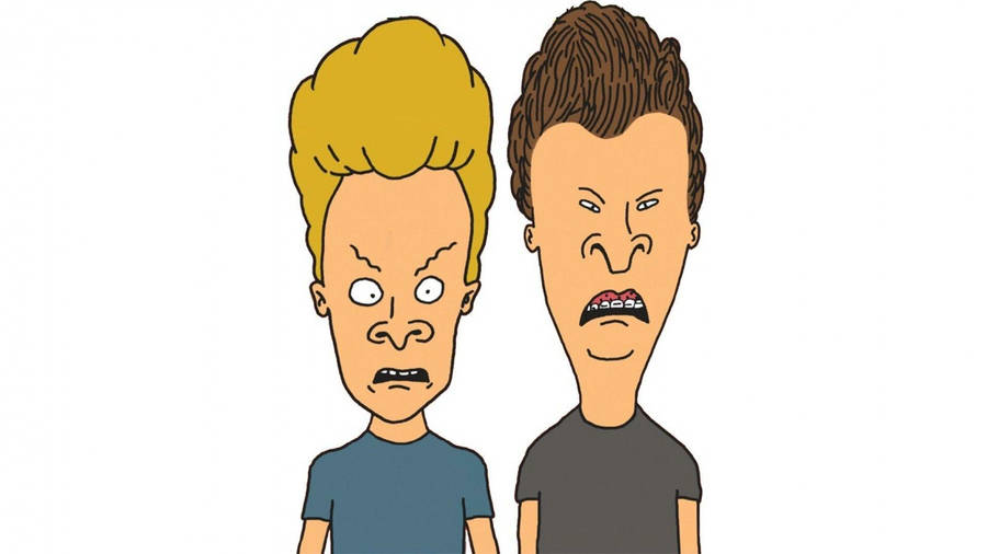 Beavis And Butt Head Funny Faces Wallpaper