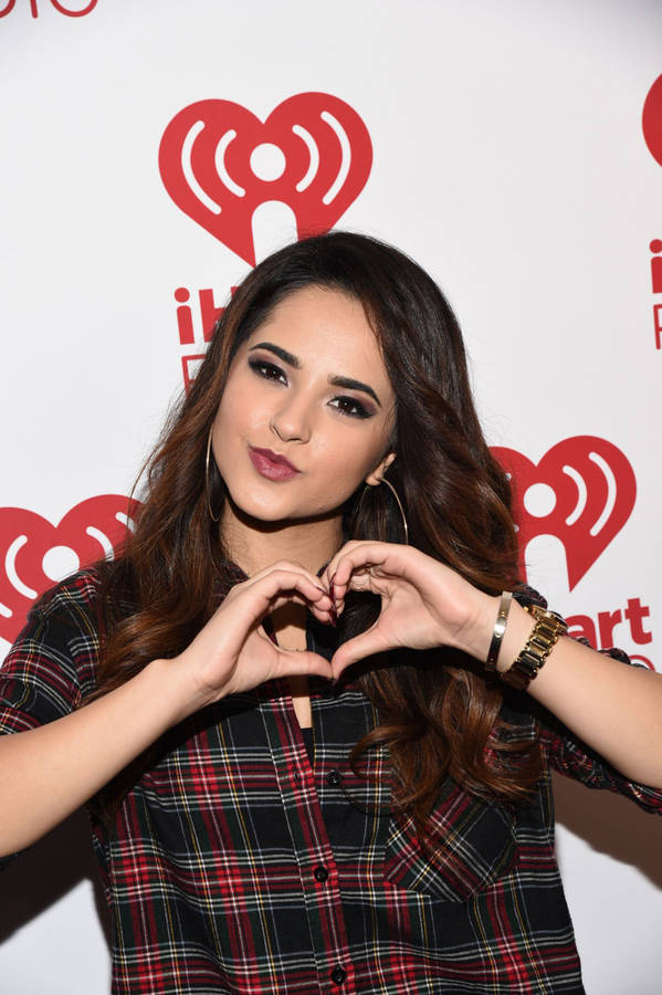 Becky G At 2014 Fiesta Latina Wallpaper