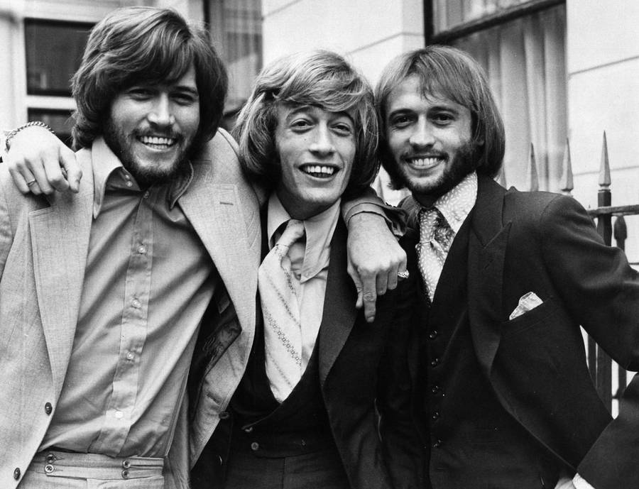 Bee Gees Pop Group 1970 London Wallpaper