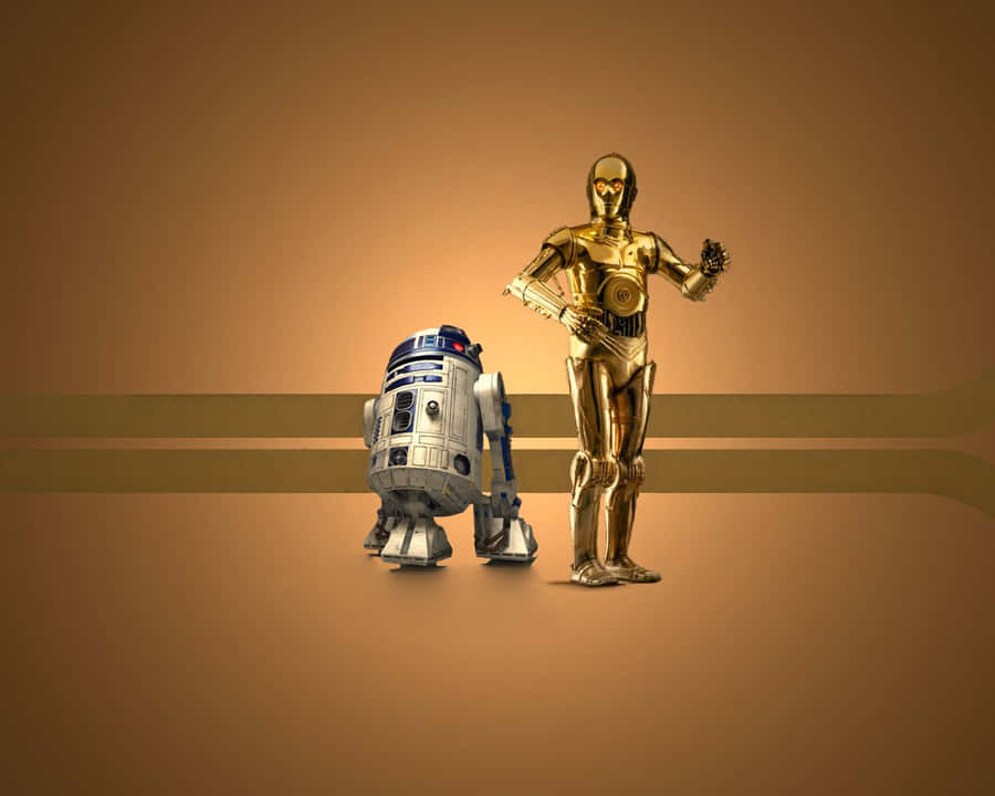 Beep Boop Beep! R2d2 At Work. Wallpaper