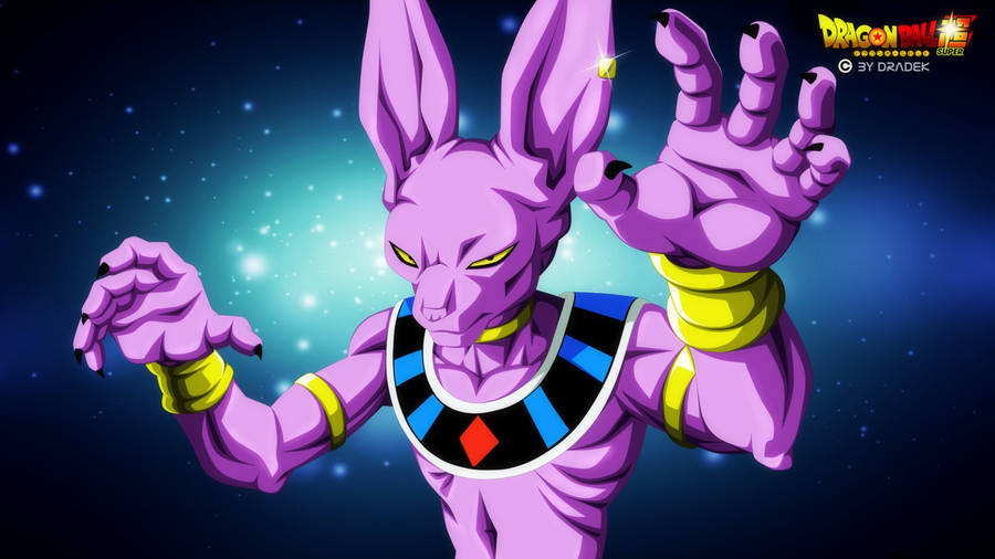 Beerus Power Pose Wallpaper