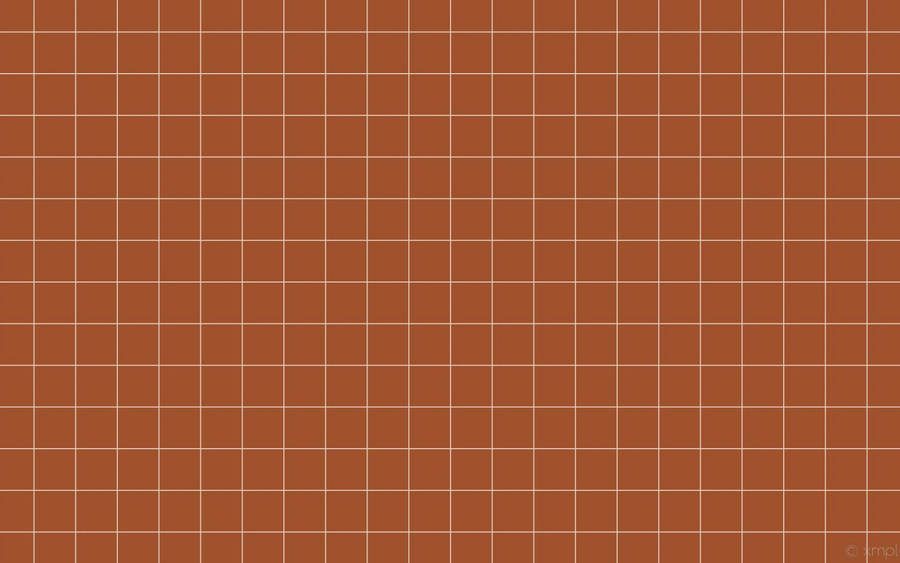 Beige Brown Aesthetic Grid Wallpaper