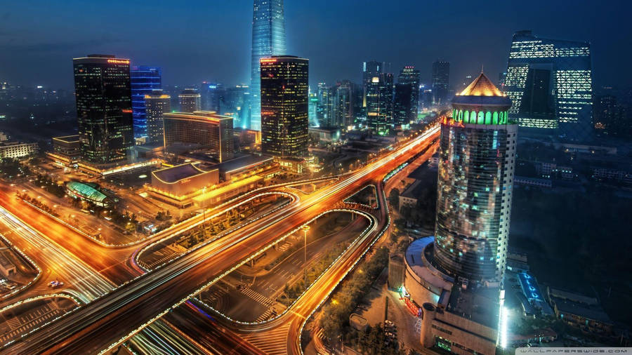 Beijing Modern City Wallpaper