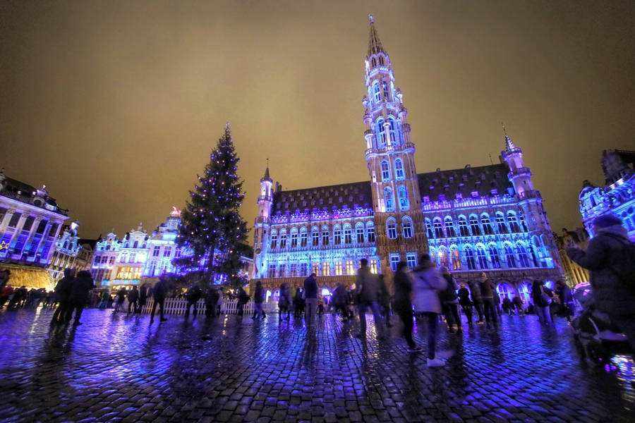 Belgium Grand Place Wallpaper