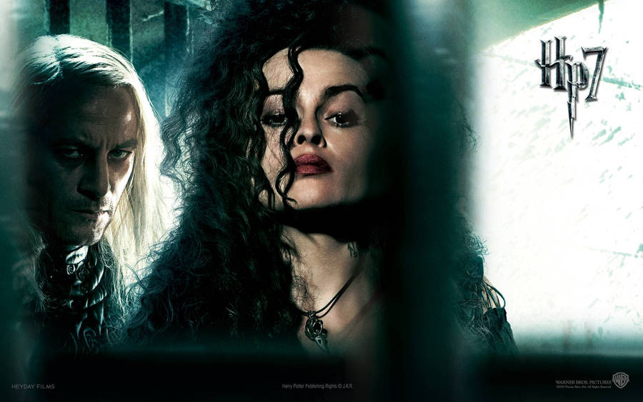 Bellatrix Lestrange And Lucius Malfoy Wallpaper