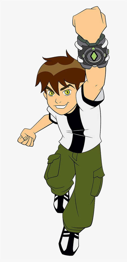 Ben 10 Omnitrix Arm Up Wallpaper