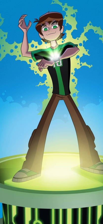 Ben 10 Omnitrix Green Stage Wallpaper