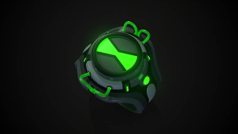 Ben 10 Omnitrix Top View Wallpaper