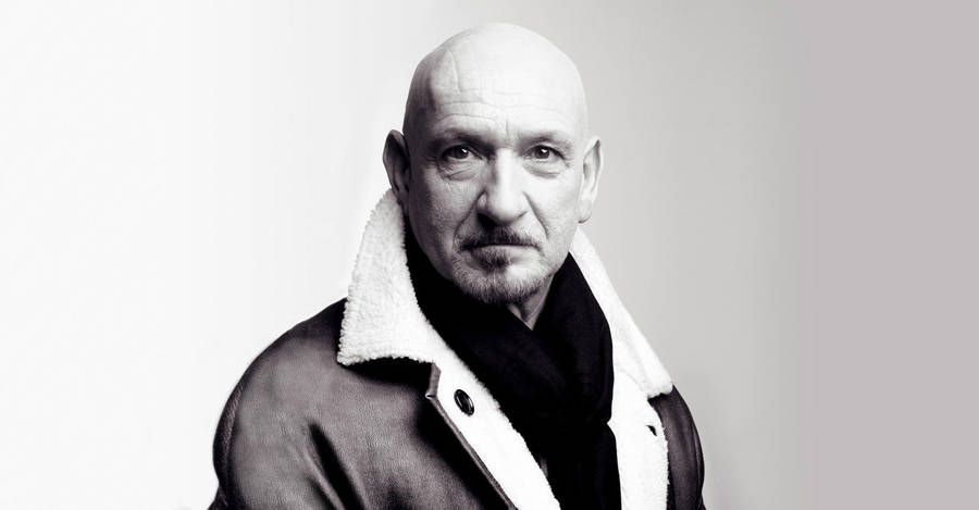 Ben Kingsley In A Portrait For The Talks Magazine Wallpaper