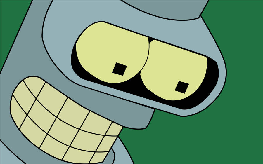 Bender Close Up Futurama Wallpaper