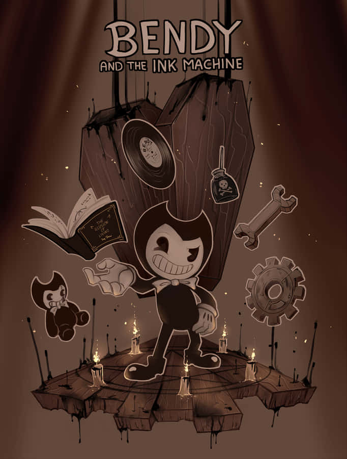 Bendy And The Ink Machine Game Poster Wallpaper