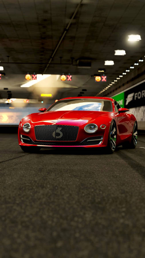 Bentley, Sports Car, Supercar, Red, Art Wallpaper
