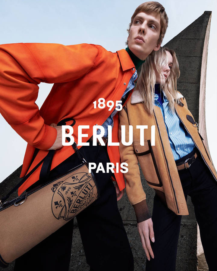 Berluti Ad Campaign Wallpaper