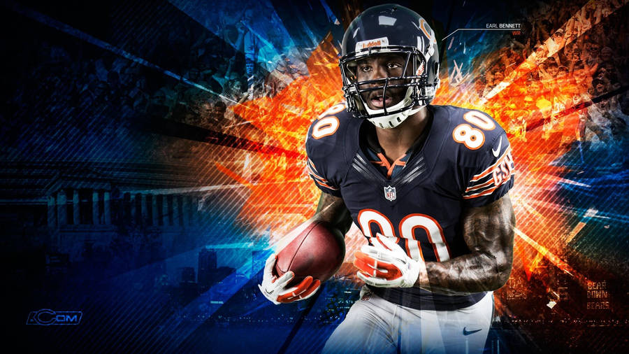 Bernard Berrian Chicago Bears Wallpaper