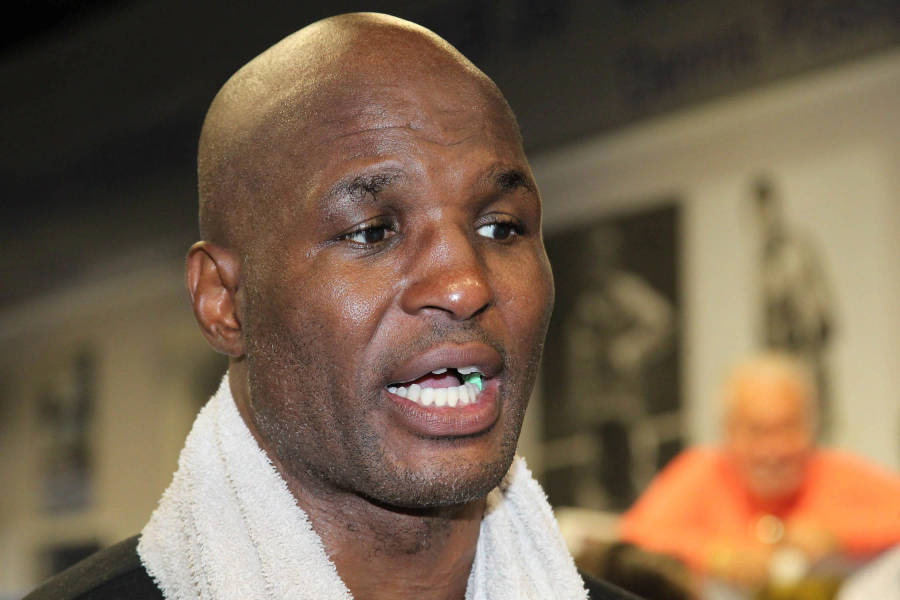 Bernard Hopkins On A One-on-one Interview Wallpaper