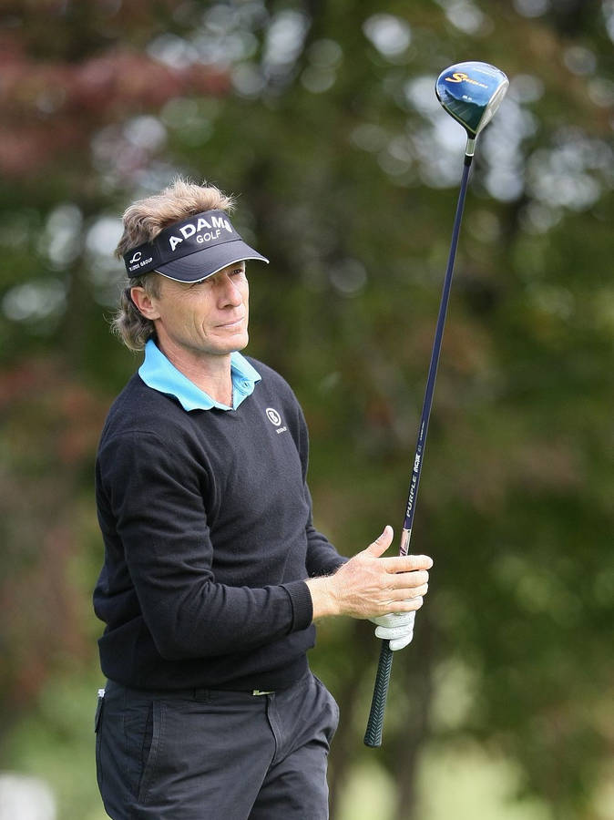 Bernhard Langer All-black Wallpaper