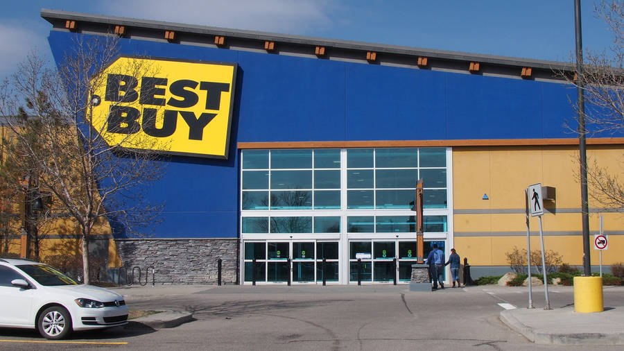 Best Buy Modern Façade Wallpaper