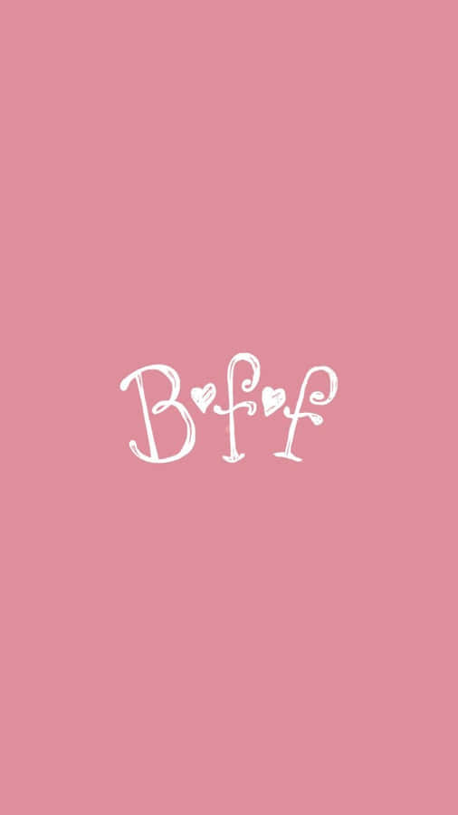 Best Friends Forever Iphone Pink Wallpaper