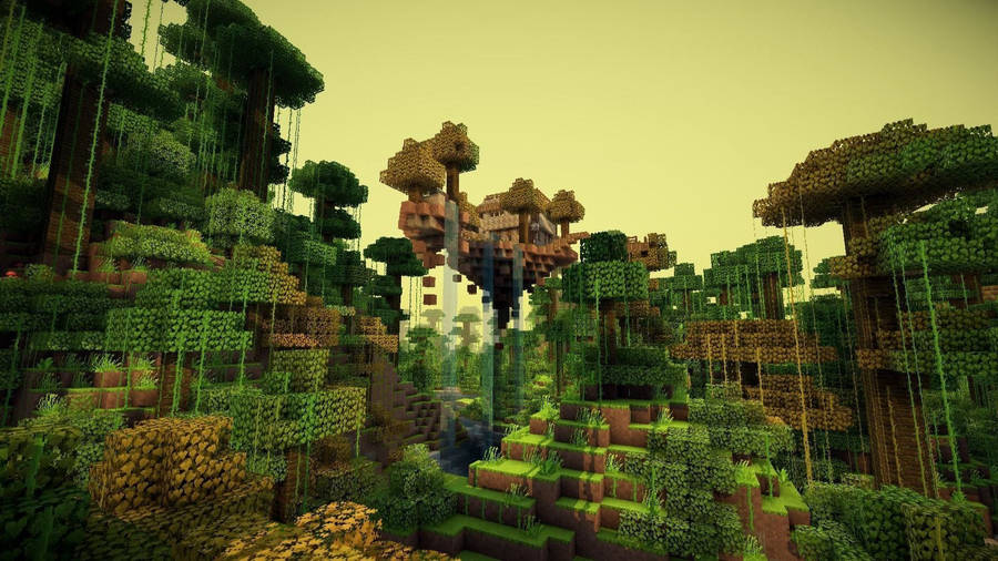 Best Minecraft Ancient Forest Wallpaper