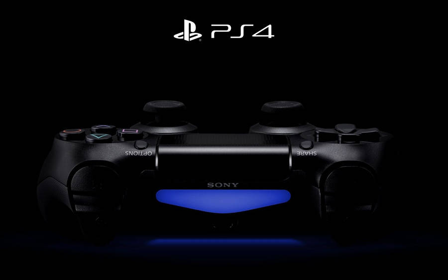 Best Ps4 Soft Indigo Light Controller Wallpaper