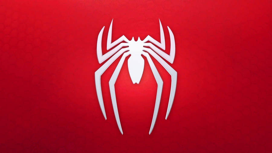 Best Ps4 Spider-man White Logo Wallpaper