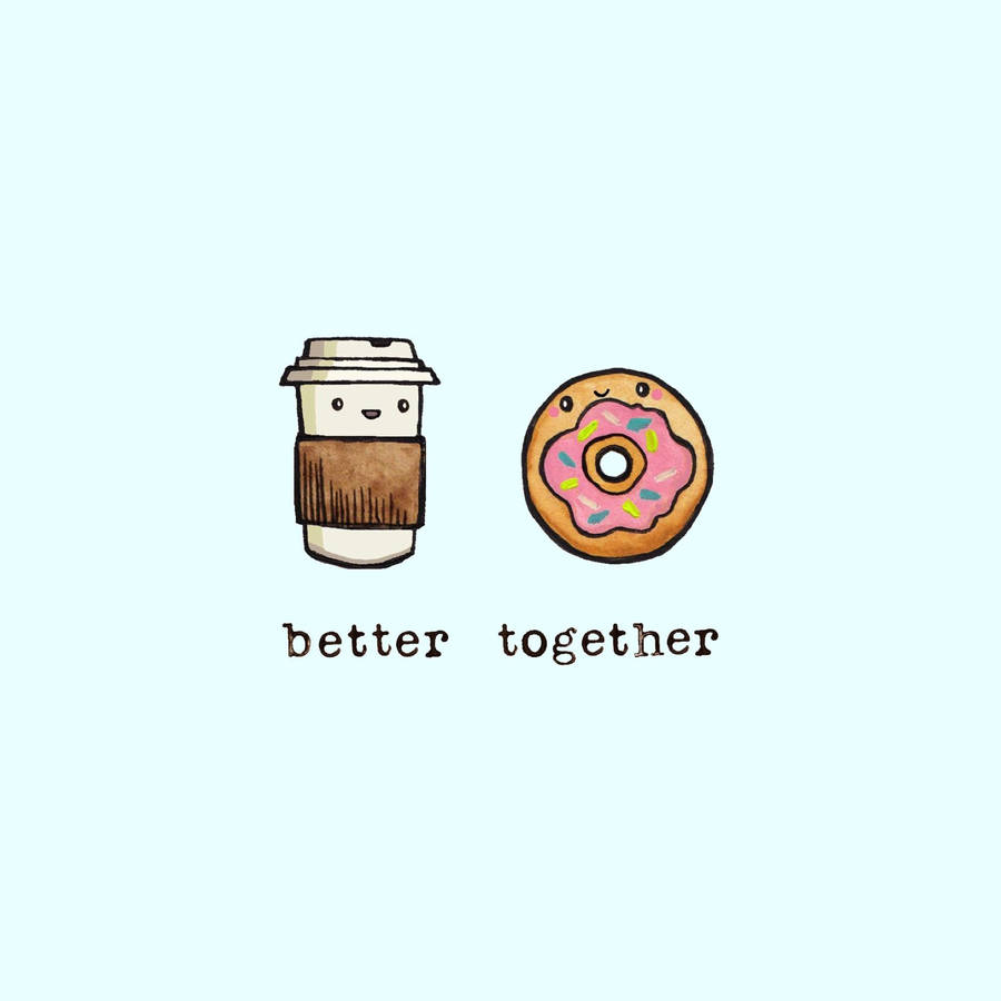 Bestie Better Together Wallpaper