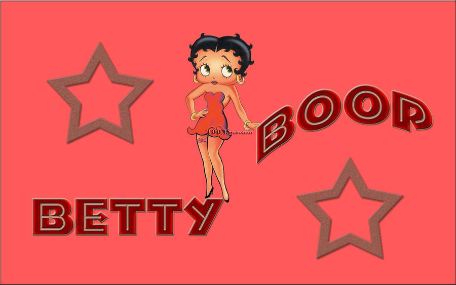 Betty Boop Fashion Star Wallpaper