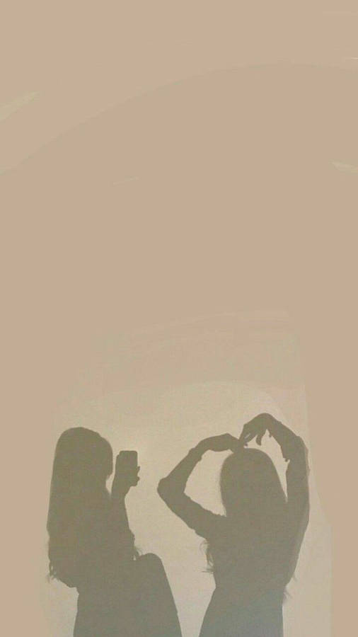 Bff Cute Shadow Wallpaper