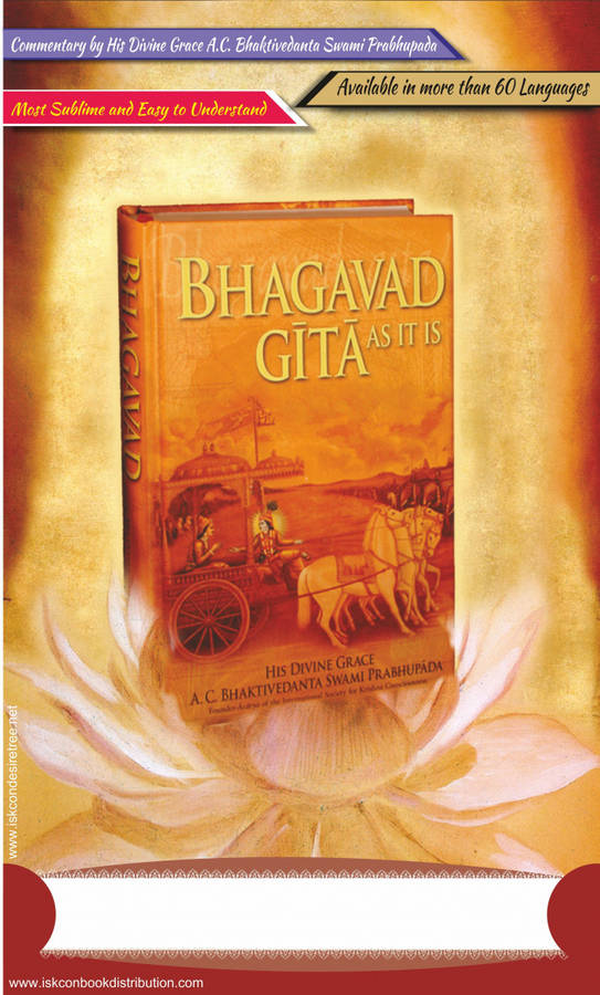 Bhagavad Gita As It Is Book Wallpaper