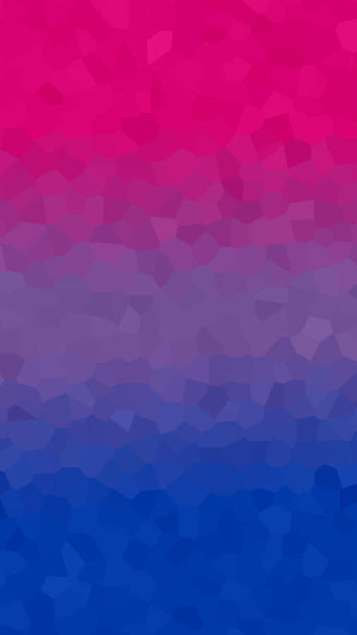 Bi Flag Color In A Low Poly Wallpaper